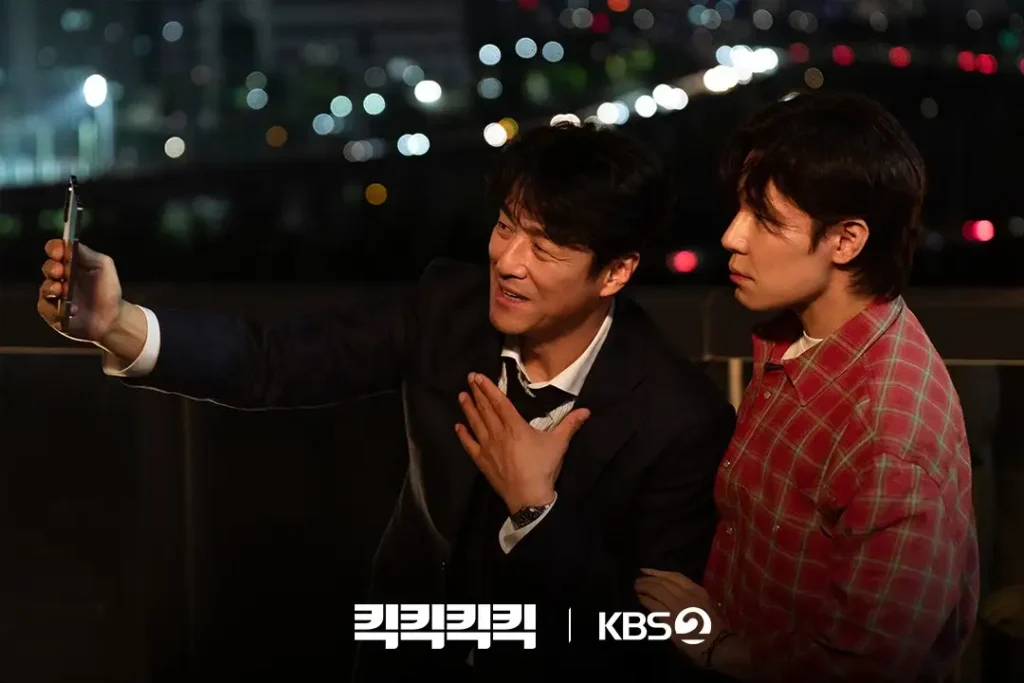 Ji Jin-hee and Lee Kyoo-hyung in Kick Kick Kick Kick drama