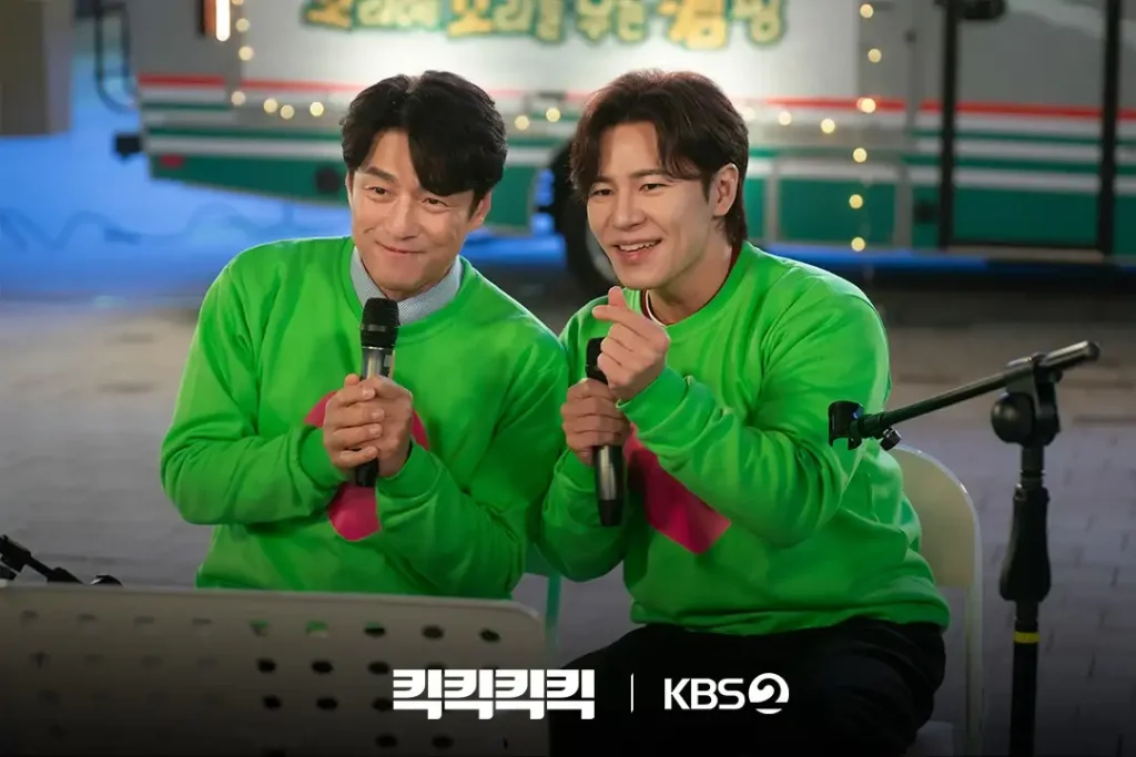 Ji Jin-hee and Lee Kyoo-hyung in Kick Kick Kick Kick drama